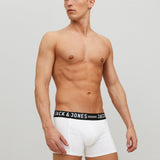 JACK & JONES SENSE trunks in white - Image 1