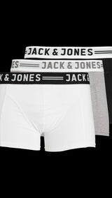 JACK & JONES SENSE trunks in white - Image 3