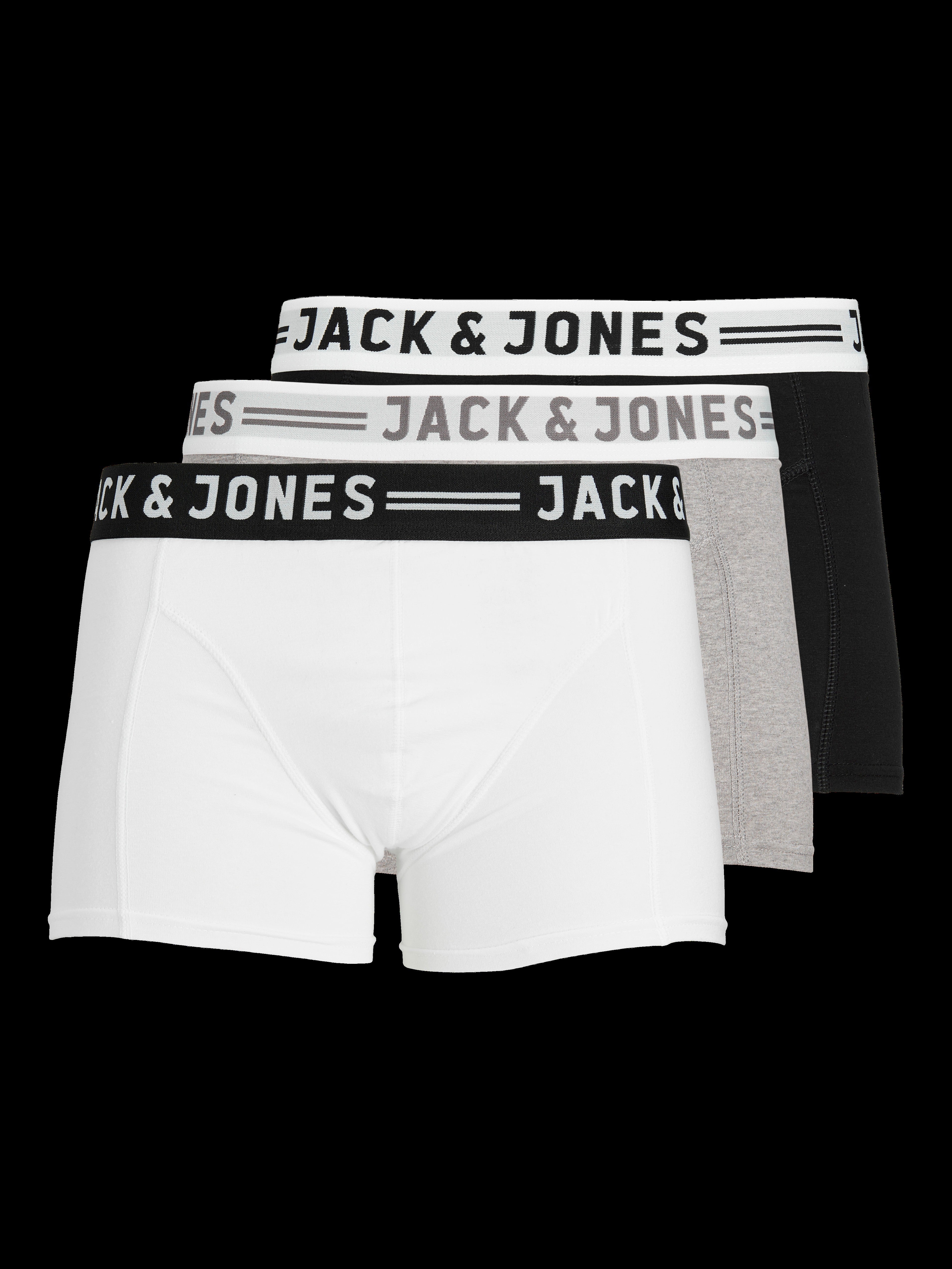 JACK & JONES SENSE trunks in white - Image 3