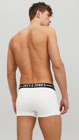 JACK & JONES SENSE trunks in white - Image 2