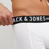 JACK & JONES SENSE trunks in white - Image 6