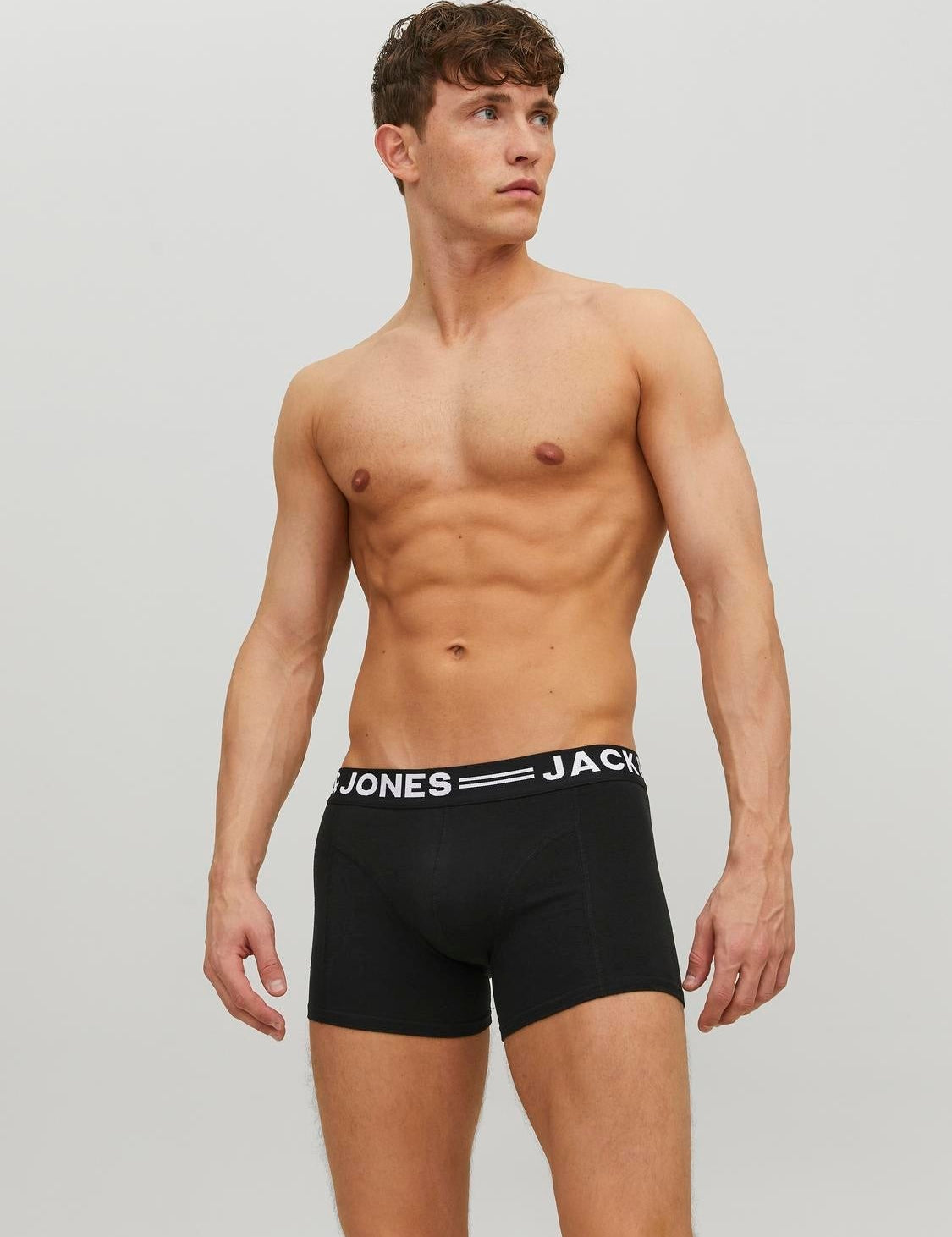 JACK & JONES SENSE trunks in black - Image 1
