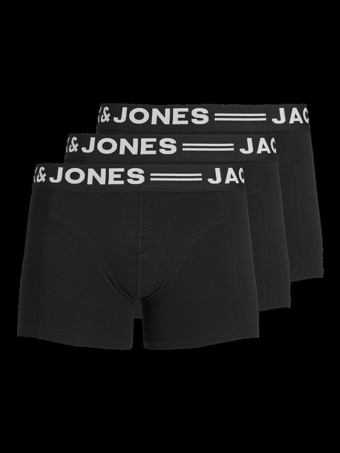 JACK & JONES SENSE trunks in black - Image 3
