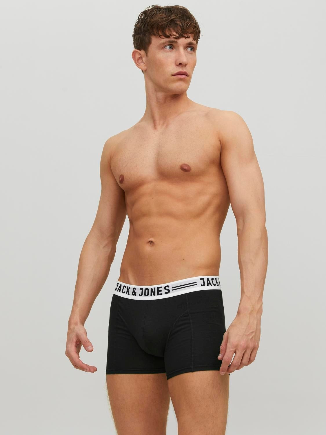 JACK & JONES SENSE trunks in black - Image 5