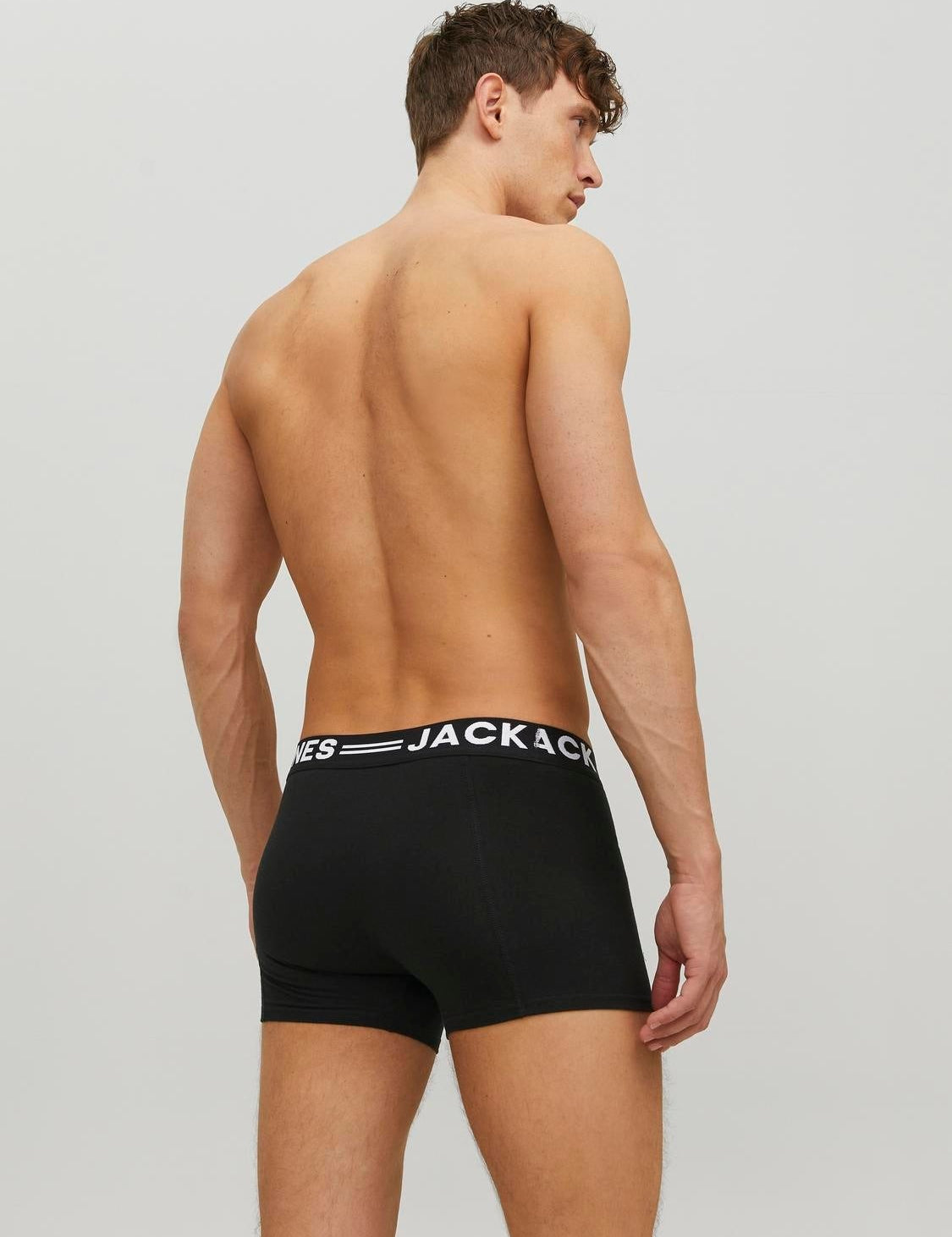 JACK & JONES SENSE trunks in black - Image 2