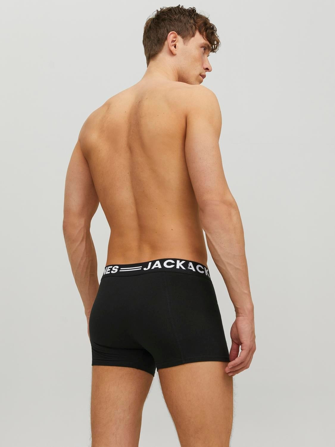 JACK & JONES SENSE trunks in black - Image 2