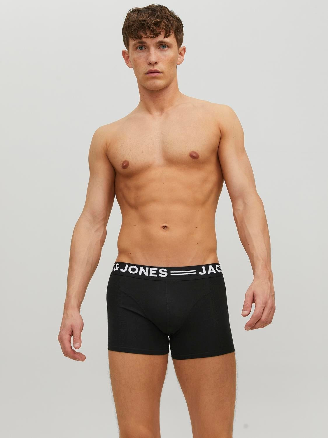 JACK & JONES SENSE trunks in black - Image 8