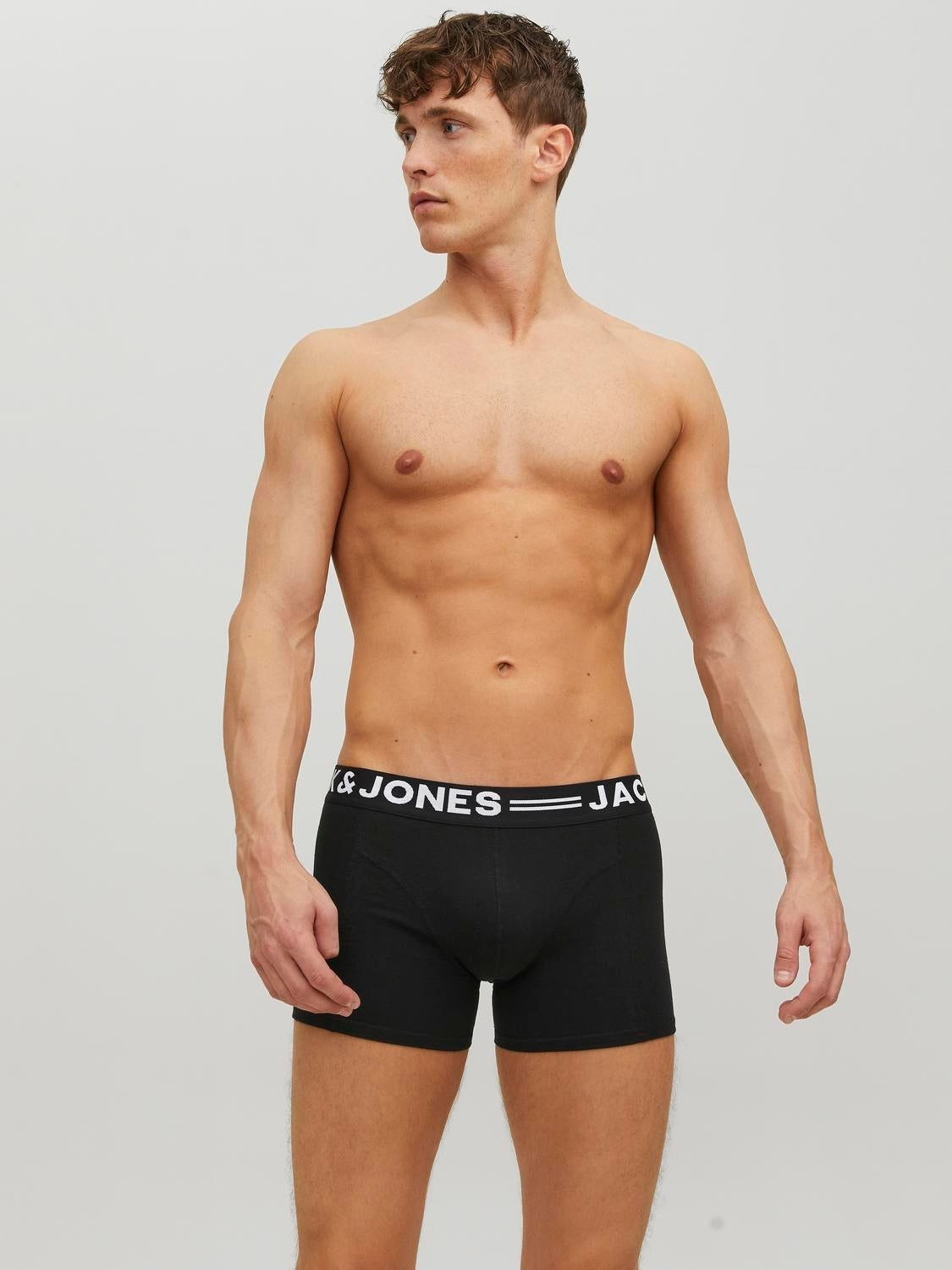 JACK & JONES SENSE trunks in black - Image 7