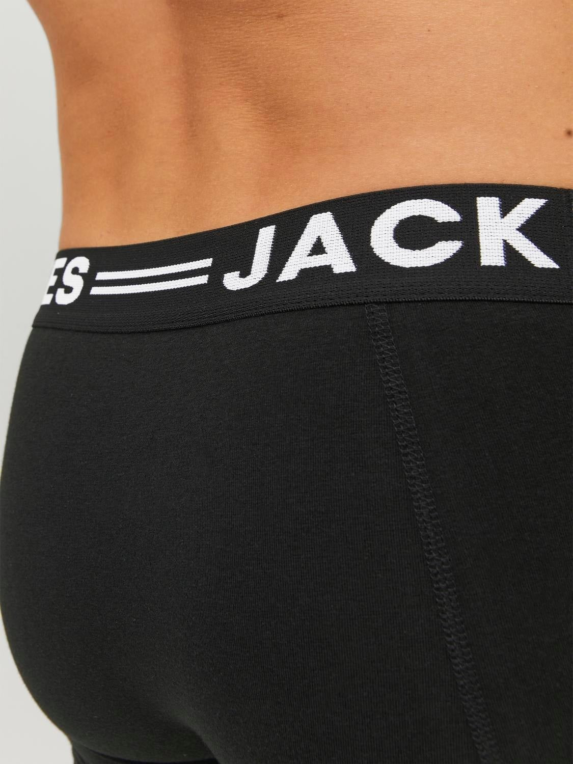 JACK & JONES SENSE trunks in black - Image 6