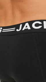 JACK & JONES SENSE trunks in black - Image 6