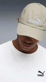 PUMA ESS No.1 logo baseball cap in pebble gray