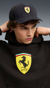 PUMA scuderia ferrari trucker cap in black