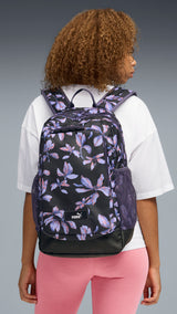 PUMA academy 29L all-over print backpack in black