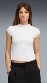 PUMA PUMATECH SENSE dryCELL tee women in white