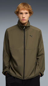 PUMA PUMATECH woven track jacket men in loden green