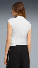 PUMA PUMATECH SENSE dryCELL tee women in white