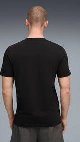 PUMA sunset drive graphic tee men in black