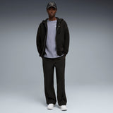 PUMA essentials elevated cat logo relaxed tee men in gray sky