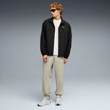 PUMA PUMATECH woven cargo pants men in pebble gray
