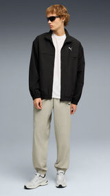 PUMA PUMATECH woven cargo pants men in pebble gray