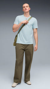 PUMA essentials small no. 1 logo tee men in fresh water