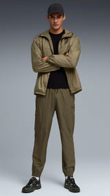 PUMA PUMATECH woven cargo pants men in loden green