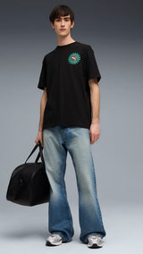 PUMA sunset drive relaxed tee men in black