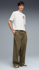 PUMA sunset drive relaxed tee men in white