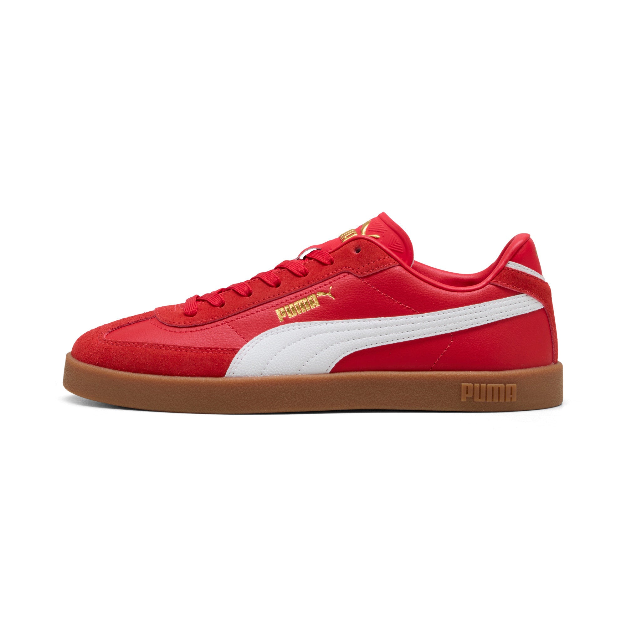 PUMA club II era sneakers unisex (397447) in for all time red and white
