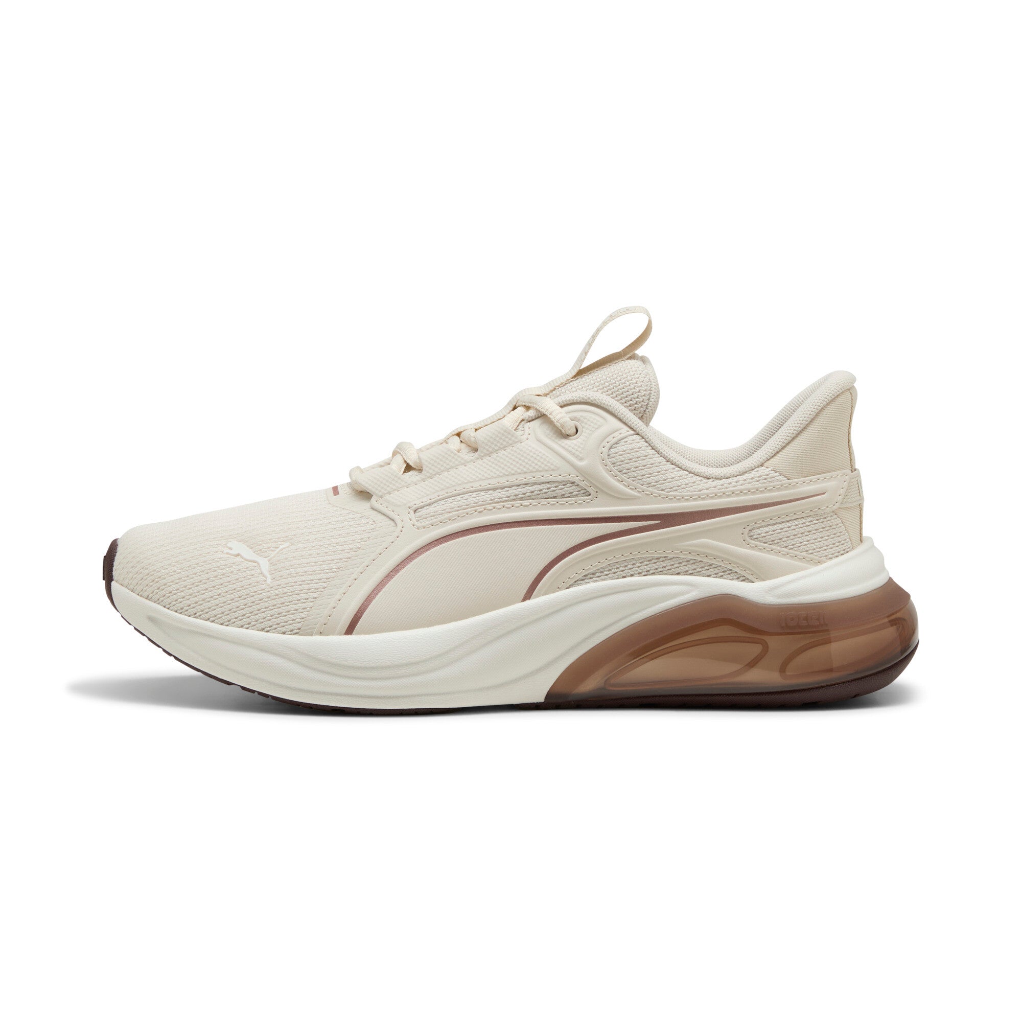 PUMA cell thrill dash sneakers unisex in alpine snow and warm white
