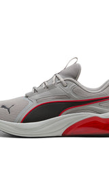PUMA cell thrill dash sneakers unisex in gray echo and for all time red