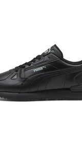 PUMA R78 cyclone sneakers unisex in black and smokey gray