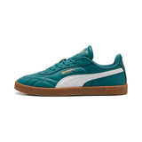 PUMA club II indoor sneakers unisex in emerald ice and white