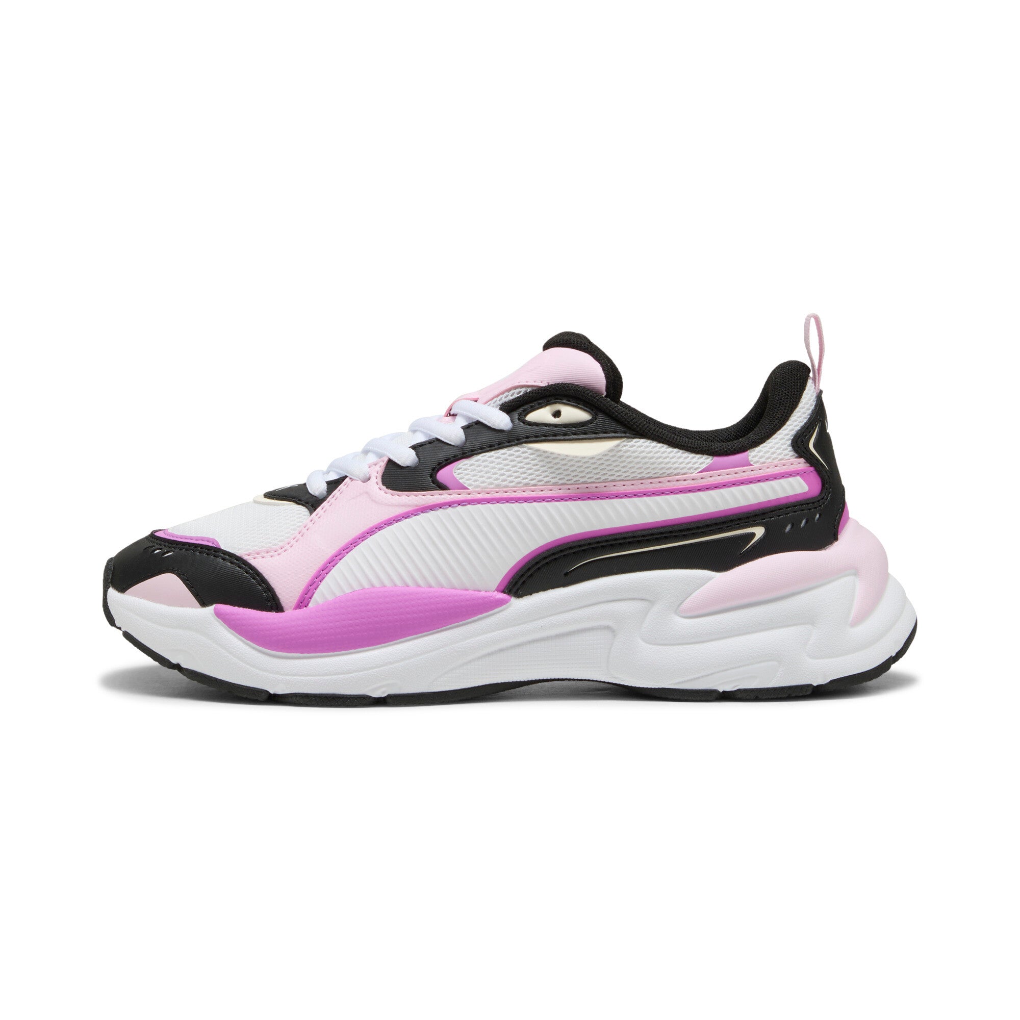 PUMA X-ray 4 sneakers unisex in white and electric orchid