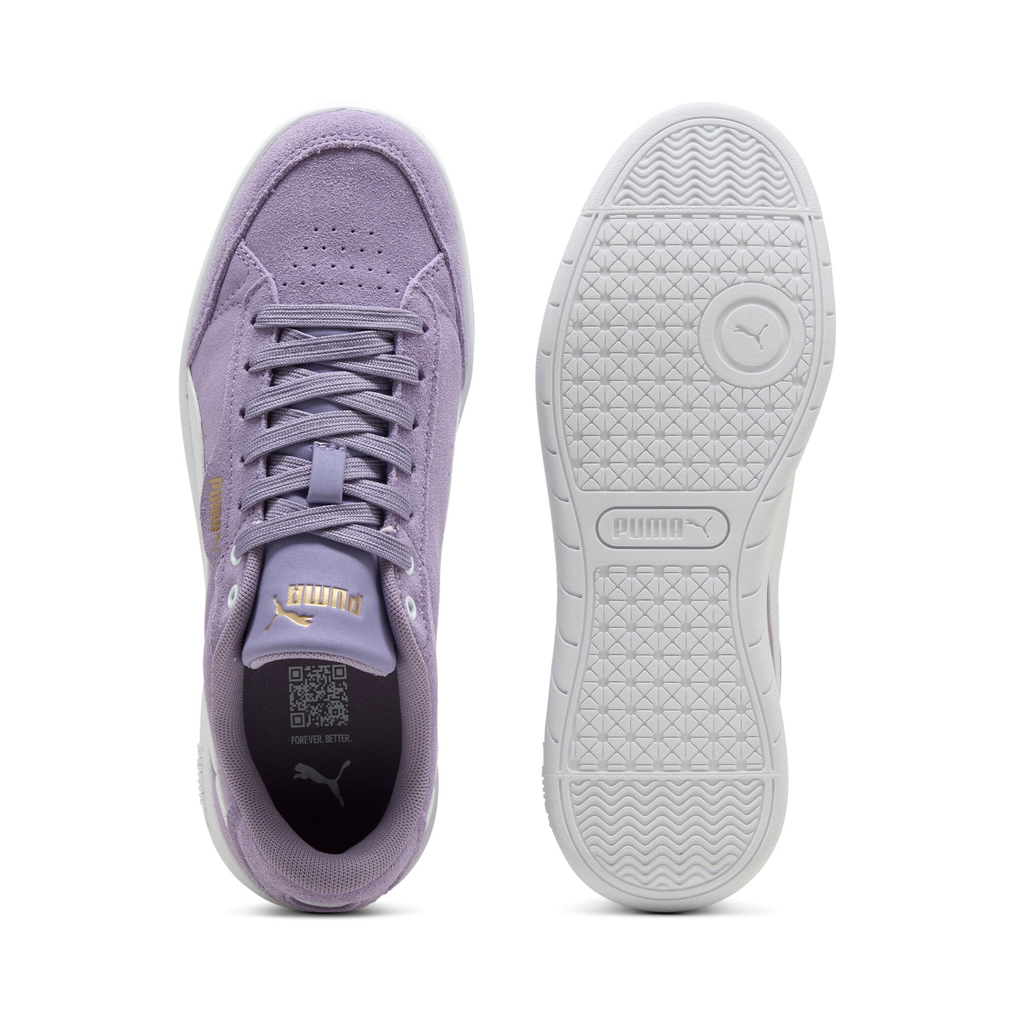 PUMA vikky star sneakers women in lilac luster and white