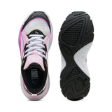 PUMA X-ray 4 sneakers unisex in white and electric orchid