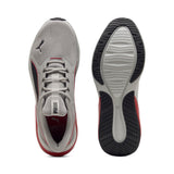 PUMA cell thrill dash sneakers unisex in gray echo and for all time red