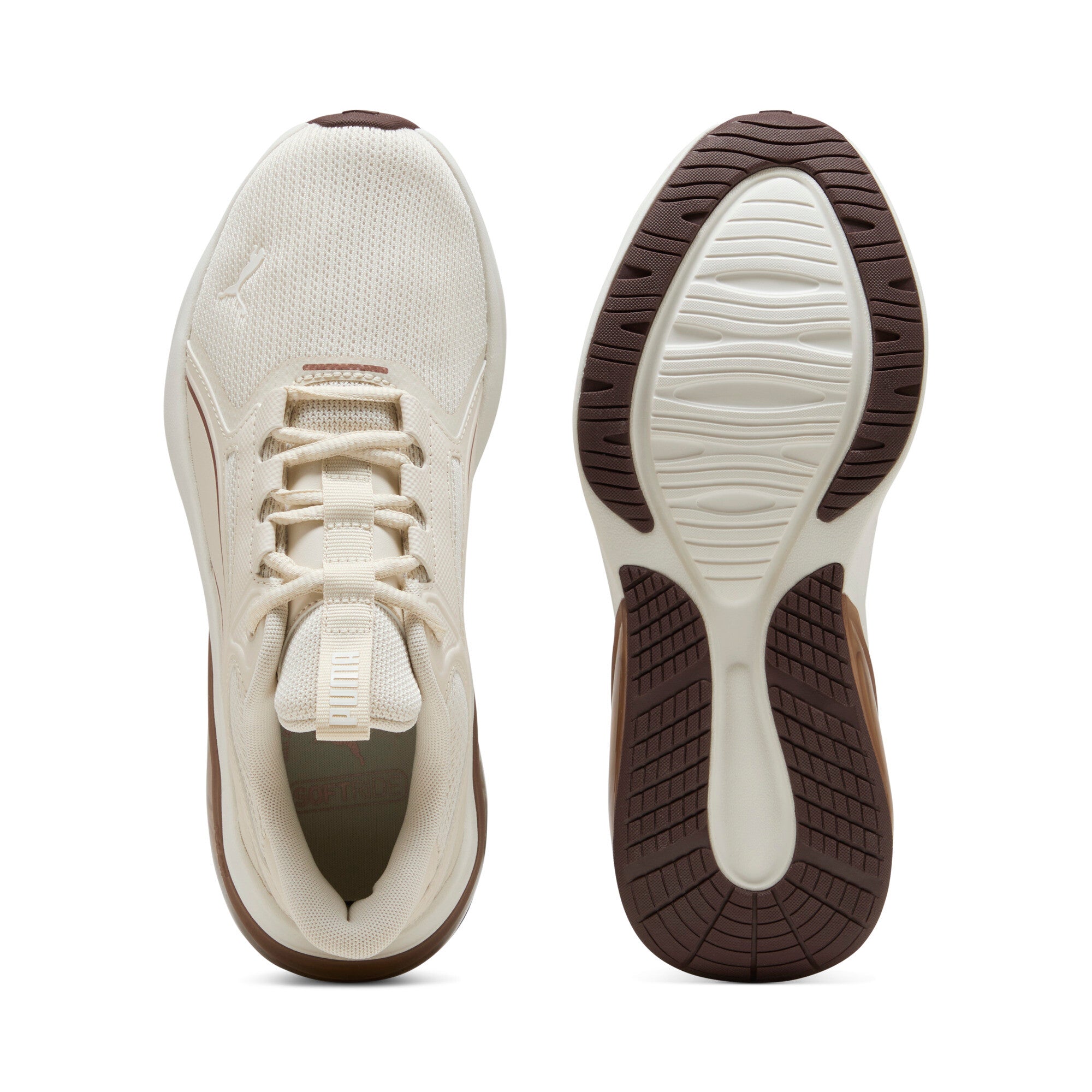 PUMA cell thrill dash sneakers unisex in alpine snow and warm white