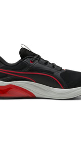 PUMA cell thrill dash sneakers unisex in black and for all time red