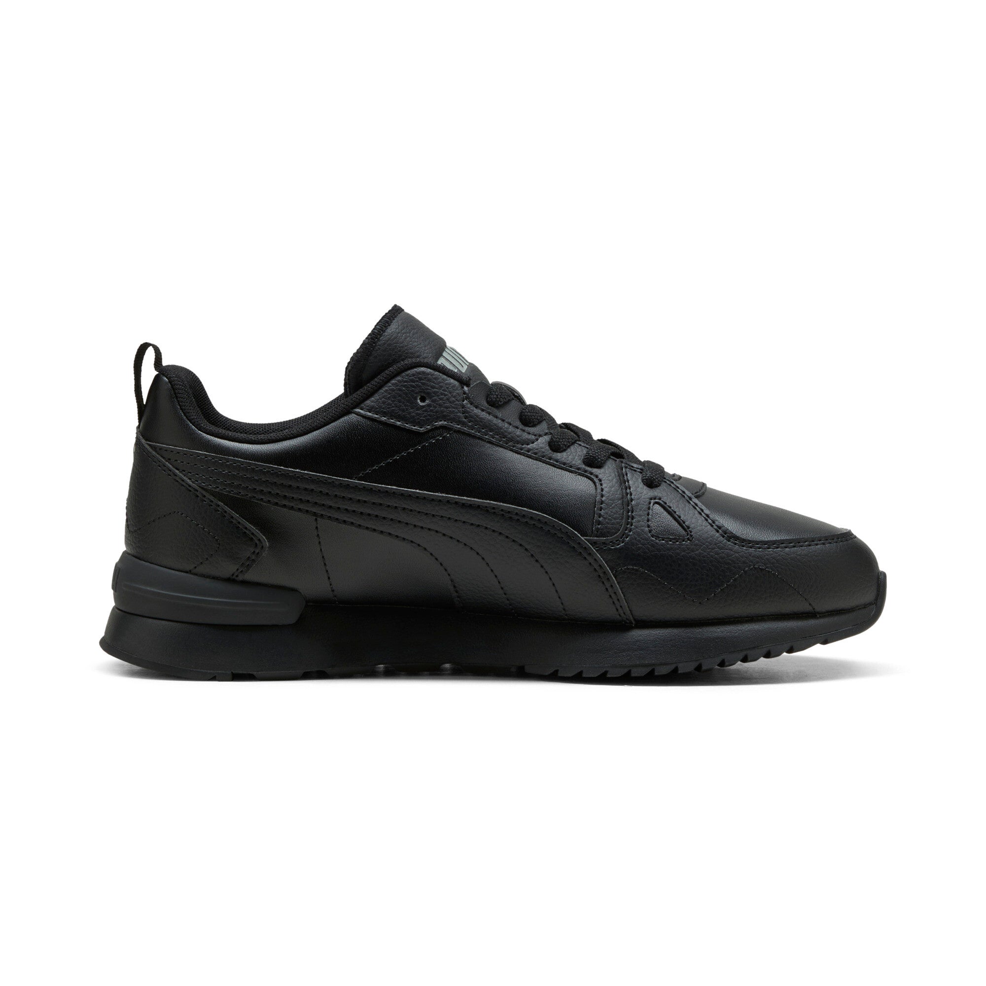 PUMA R78 cyclone sneakers unisex in black and smokey gray