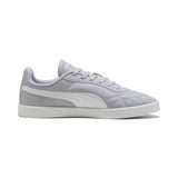 PUMA club II indoor sneakers unisex in vibrant silver and white
