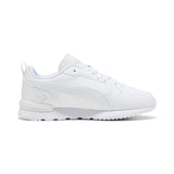 PUMA R78 cyclone sneakers unisex in white and cool light gray
