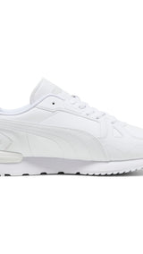 PUMA R78 cyclone sneakers unisex in white and cool light gray