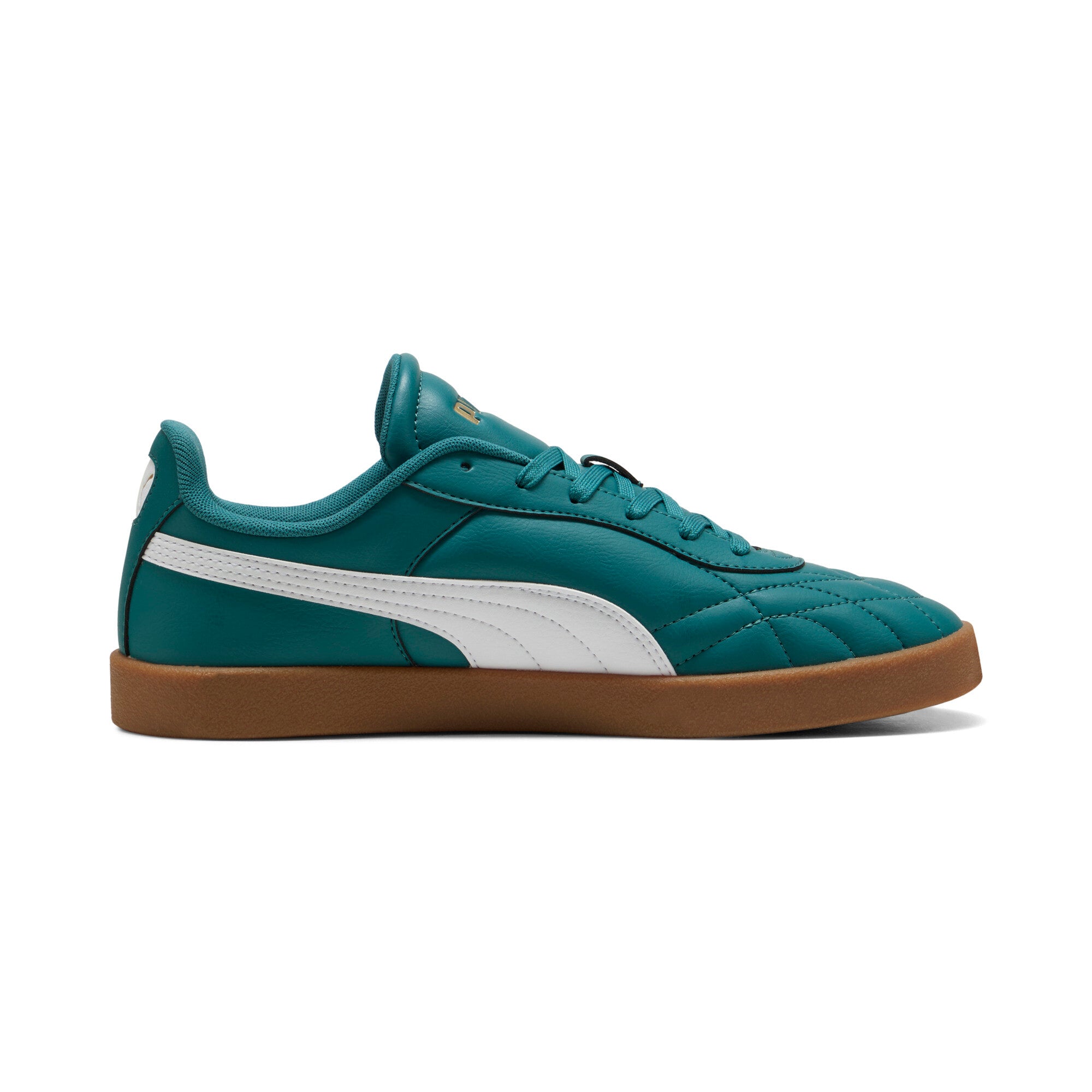 PUMA club II indoor sneakers unisex in emerald ice and white