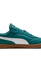 PUMA club II indoor sneakers unisex in emerald ice and white