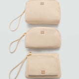 Mango cosmetic bag nil in off white