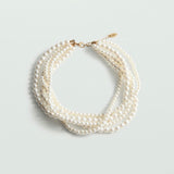 Mango necklace lamia in white