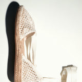 Mango shoes alberta in raw-unbleached