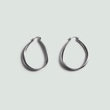Mango earrings jimena in silver