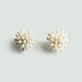 Mango earrings jordan in white